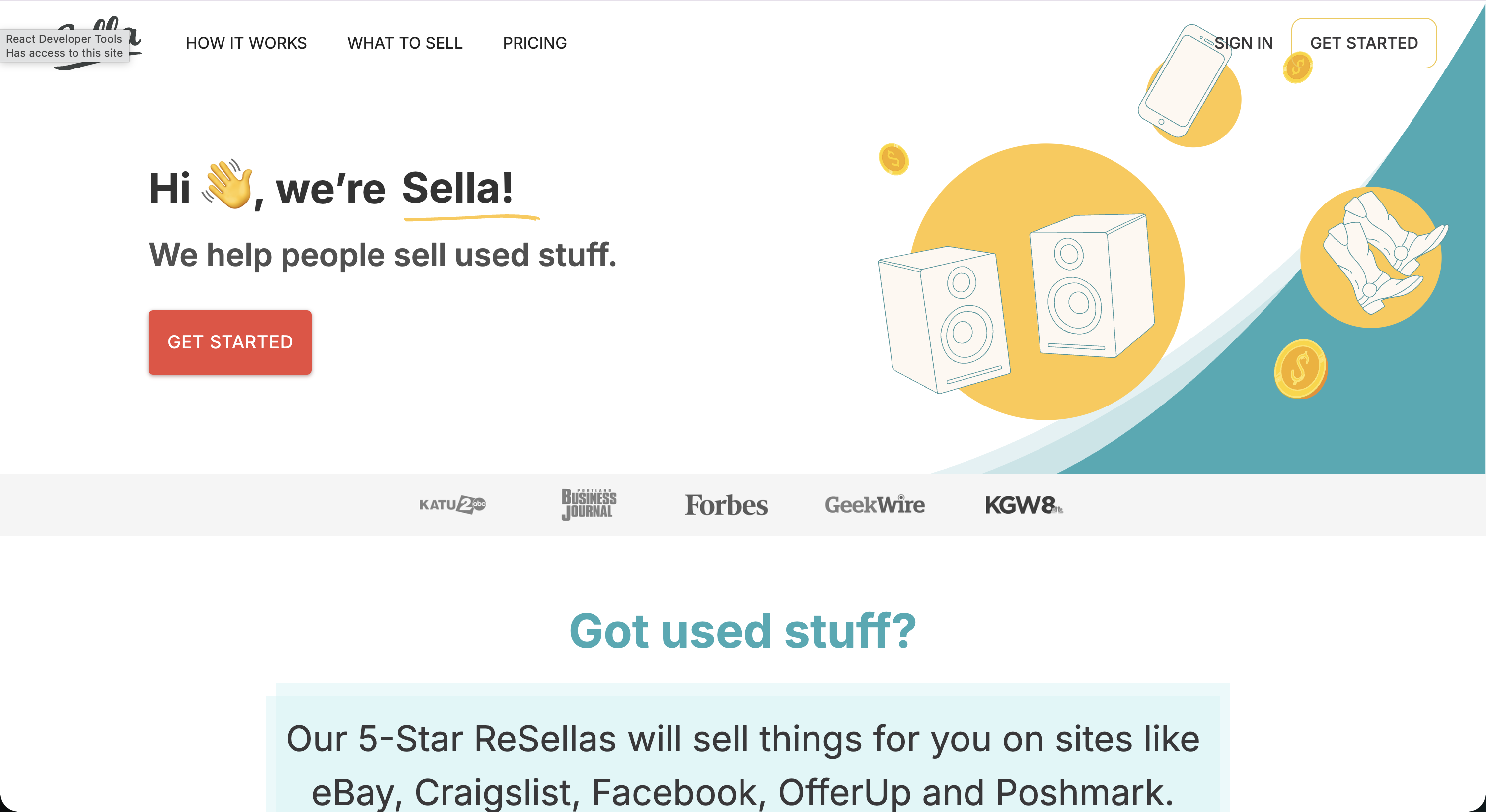 Sella screenshot